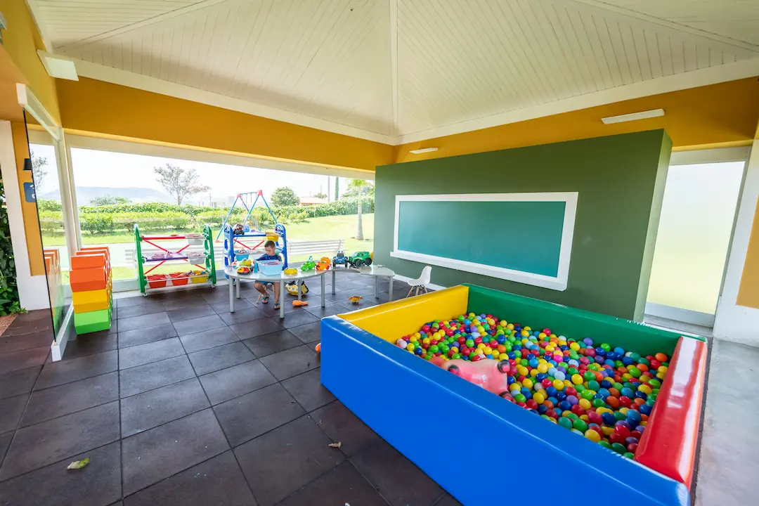Área de recreação infantil do Clube Sabiá