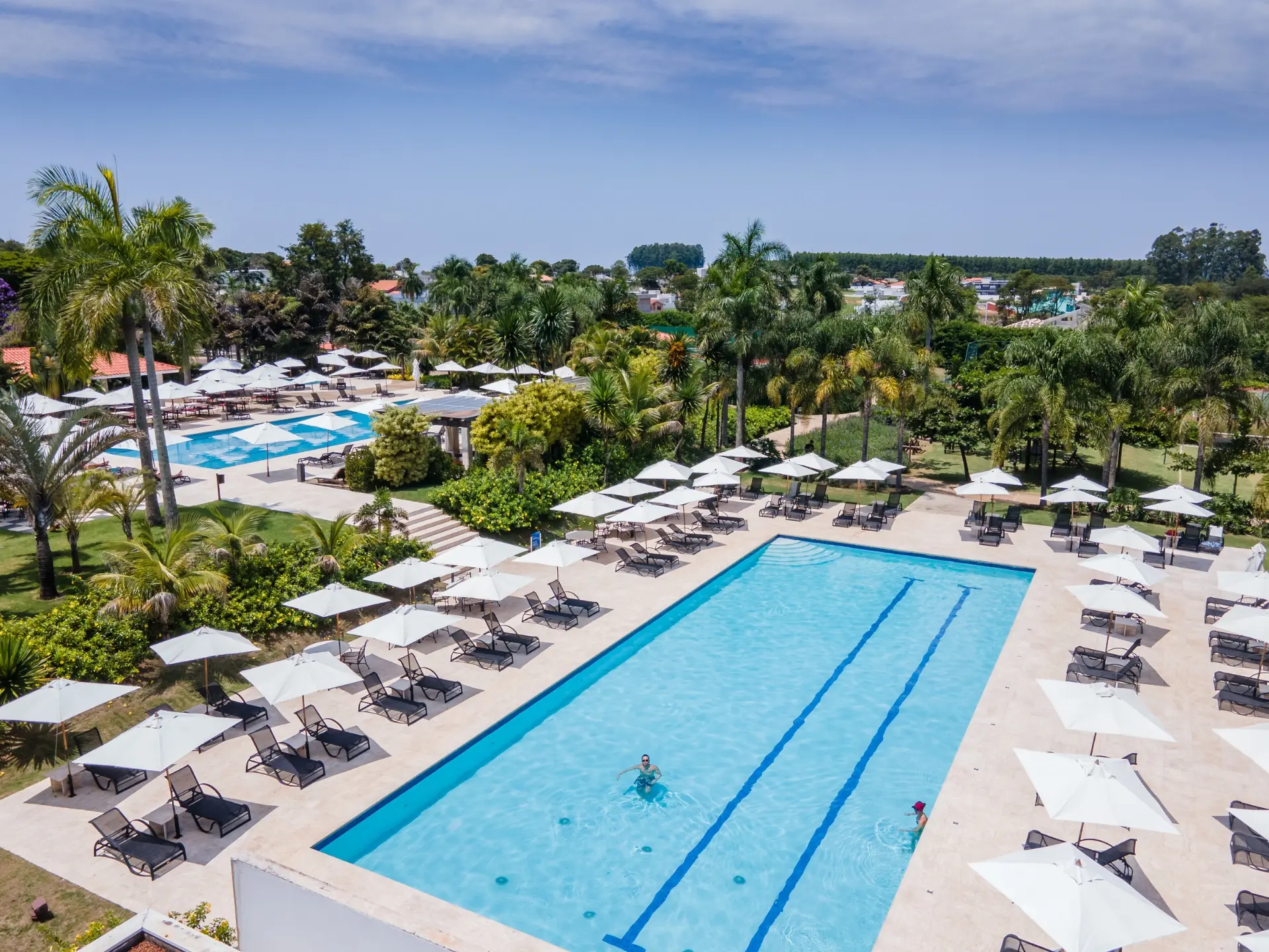 Piscina semiolímpica do Clube de Campo